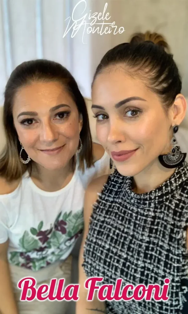 Gizele Monteiro e celebridades