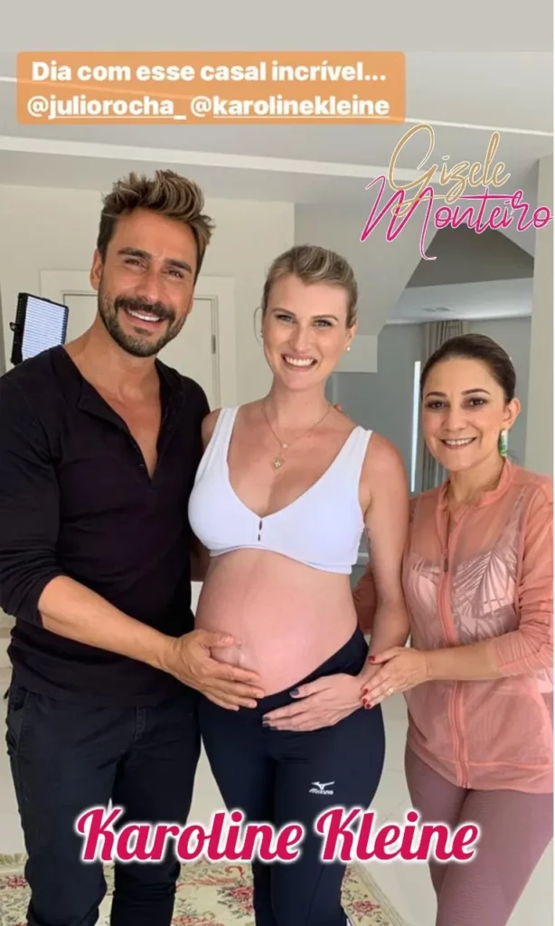 Gizele Monteiro e celebridades