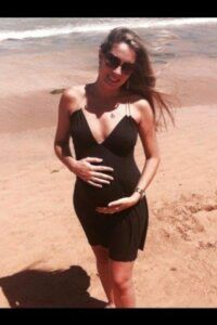Aluna do programa Gravidez em Forma