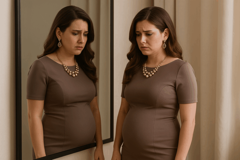 barriga pós-parto