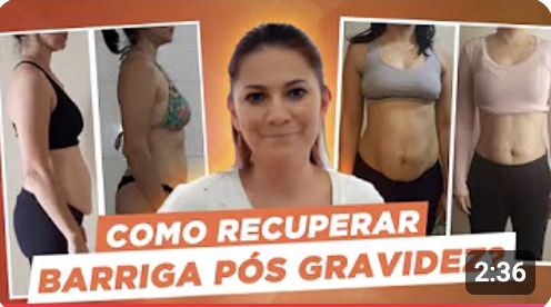 recuperar a barriga e a diástase pós‑parto